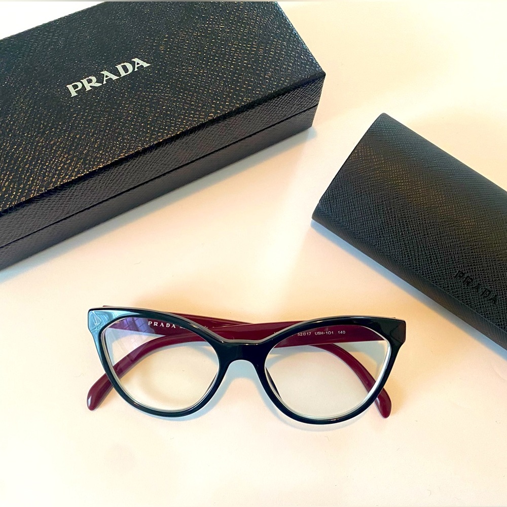 Prada cat-eye glasses PR 02TV
